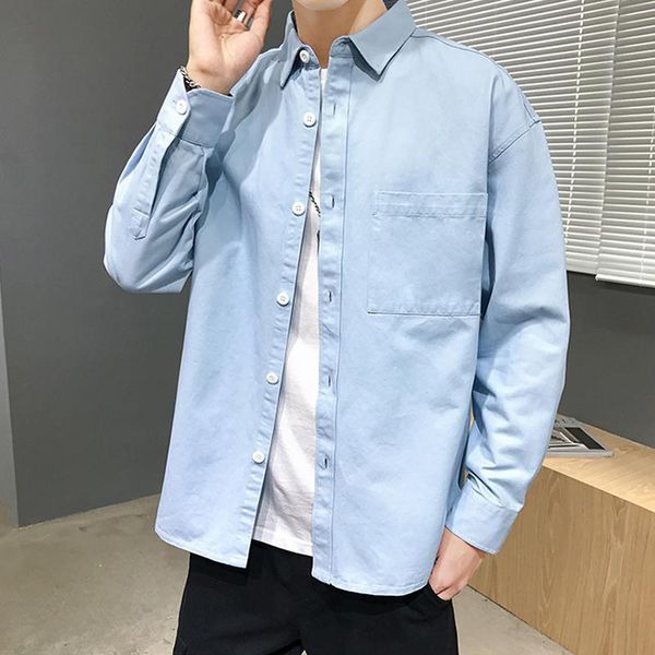 men's casual shirts men fashion blouse shirt long sleeve business social dress luxury cotton slim fit western, White;black
men's casual shirts men fashion blouse shirt long sleeve business social dress luxury cotton slim fit western, White;black