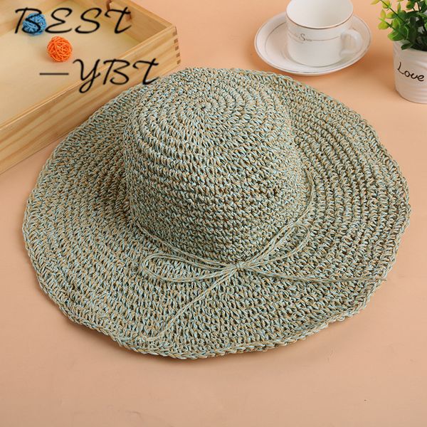 wide brim hats the ms. summer straw hat hand crochet uv dayan mao beach lady, Blue;gray
wide brim hats the ms. summer straw hat hand crochet uv dayan mao beach lady, Blue;gray