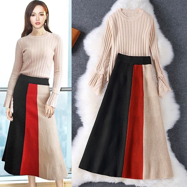 star same style 2020 autumn women's sweater clothing new tang yan sweater + knitted skirt set for women oa4gc, Gray
star same style 2020 autumn women's sweater clothing new tang yan sweater + knitted skirt set for women oa4gc, Gray