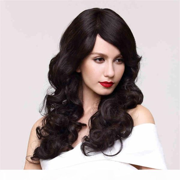 full lace wigs peruvian hair bundles full lace human hair wig senior silk long wavy brazilian virgin hair 100% with bangs for women color 2#, Black;brown
full lace wigs peruvian hair bundles full lace human hair wig senior silk long wavy brazilian virgin hair 100% with bangs for women color 2#, Black;brown