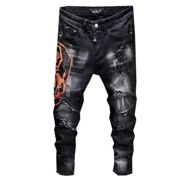 men's jeans men pants autumn and winter slim washed black diamond skinny stretch, Blue
men's jeans men pants autumn and winter slim washed black diamond skinny stretch, Blue