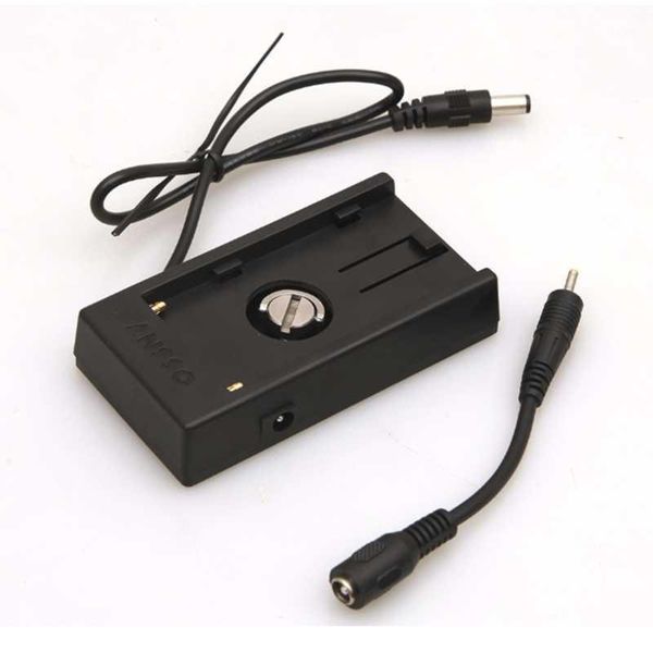 f550/ f750 / f970 battery plate 12v 7.2v output port with 1/4-20 mount hole for blackmagic bmcc 4k bmpcc camera rig power supply1
f550/ f750 / f970 battery plate 12v 7.2v output port with 1/4-20 mount hole for blackmagic bmcc 4k bmpcc camera rig power supply1