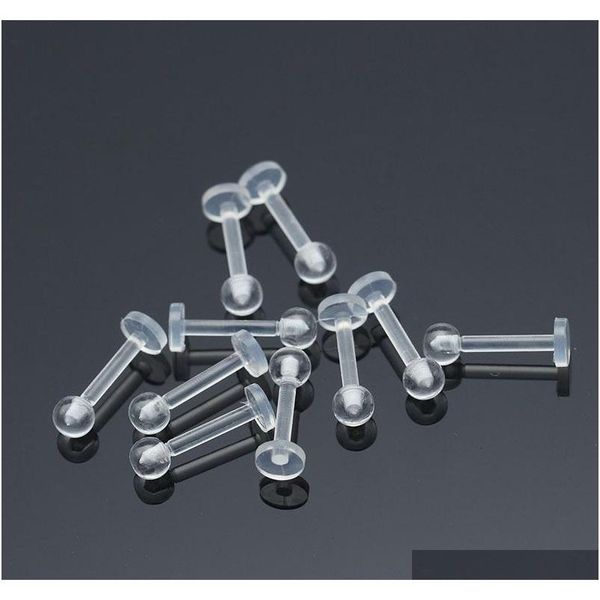 new bioflex retainer lip straight labret rings stud earrings clear acrylic bio 8mm fashion sqcmmn dh_seller2010, Black
new bioflex retainer lip straight labret rings stud earrings clear acrylic bio 8mm fashion sqcmmn dh_seller2010, Black