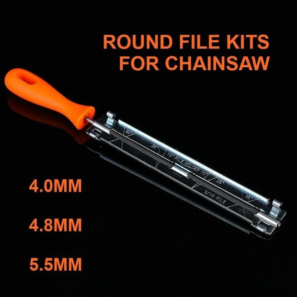 round file kits 4.0mm 4.8mm 5.5mm for chainsaw is available 
round file kits 4.0mm 4.8mm 5.5mm for chainsaw is available