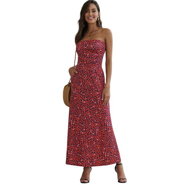 2021 new summer new leopard print tube leaf sleeveless a line neck long beach strapless female dress xr4y, Black;gray
2021 new summer new leopard print tube leaf sleeveless a line neck long beach strapless female dress xr4y, Black;gray