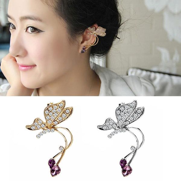 stud miuoxion wholesale fashion sweet cute jewelry inlaid zircon butterfly earrings for women feature namour charm gift all seasons, Golden;silver
stud miuoxion wholesale fashion sweet cute jewelry inlaid zircon butterfly earrings for women feature namour charm gift all seasons, Golden;silver