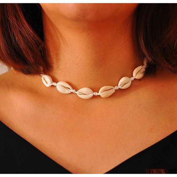 cowrie shell choker seashell jewelry weaved gold silver adjustable statement necklaces for women beach vacation gift dslre, Golden;silver
cowrie shell choker seashell jewelry weaved gold silver adjustable statement necklaces for women beach vacation gift dslre, Golden;silver