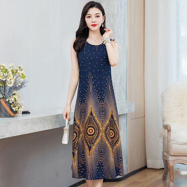 2021 new summer floral long dress women beach dresses holiday wear sundress plus size cotton vintage dress vestidos sleeveless print n287, Black;gray
2021 new summer floral long dress women beach dresses holiday wear sundress plus size cotton vintage dress vestidos sleeveless print n287, Black;gray