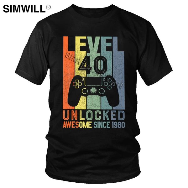 fashion vintage level 40 unlocked printed tee crew neck short sleeved awesome since 1980 40 birthday hooded sweatshirt hoodie men t shirt
fashion vintage level 40 unlocked printed tee crew neck short sleeved awesome since 1980 40 birthday hooded sweatshirt hoodie men t shirt