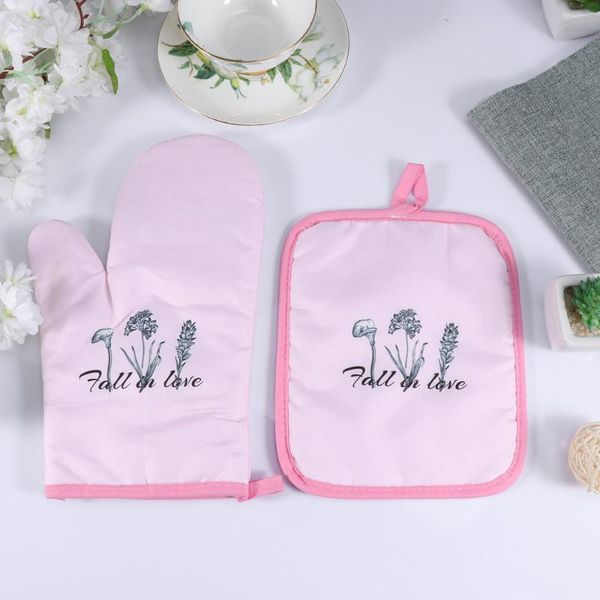 2pcs flower leaf plant pattern oven heat-resistant microwave mitts mat baking tool for kitchen style four
2pcs flower leaf plant pattern oven heat-resistant microwave mitts mat baking tool for kitchen style four