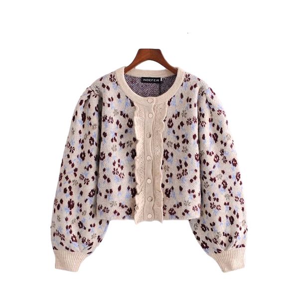 2021 new streetwear women print sweater fashion ladies ruffles knitted causal female vintage o-neck sleeve cardigan qn2j, White
2021 new streetwear women print sweater fashion ladies ruffles knitted causal female vintage o-neck sleeve cardigan qn2j, White