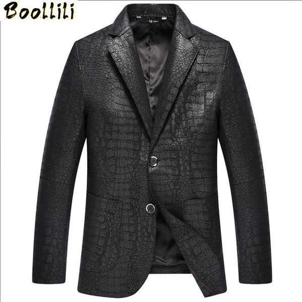 boollili genuine leather jacket men new crocodile pattern sheepskin coat for men spring fall suit collar leather jackets, Black
boollili genuine leather jacket men new crocodile pattern sheepskin coat for men spring fall suit collar leather jackets, Black