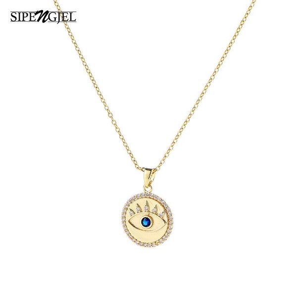мода дамы золотой цвет глаз chore ожерелье pave синий cz вс круглый amulet подвеска ожерелье для женщин оптовая ювелирная, Golden;silver
мода дамы золотой цвет глаз chore ожерелье pave синий cz вс круглый amulet подвеска ожерелье для женщин оптовая ювелирная, Golden;silver