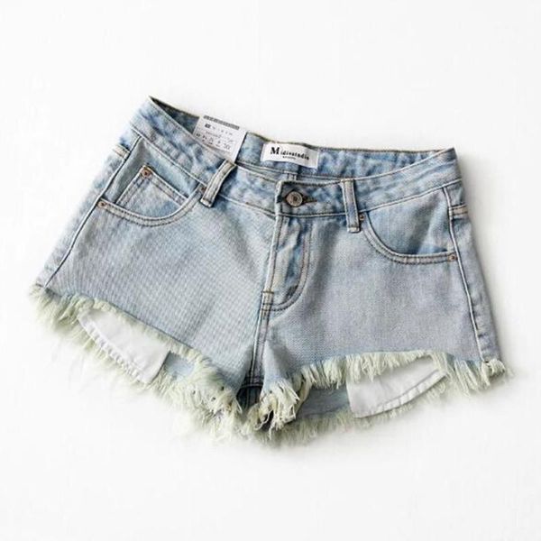 women's shorts hight street tassel hem mini short denim ripped pants burr retro summer jeans women trousers1, White;black
women's shorts hight street tassel hem mini short denim ripped pants burr retro summer jeans women trousers1, White;black