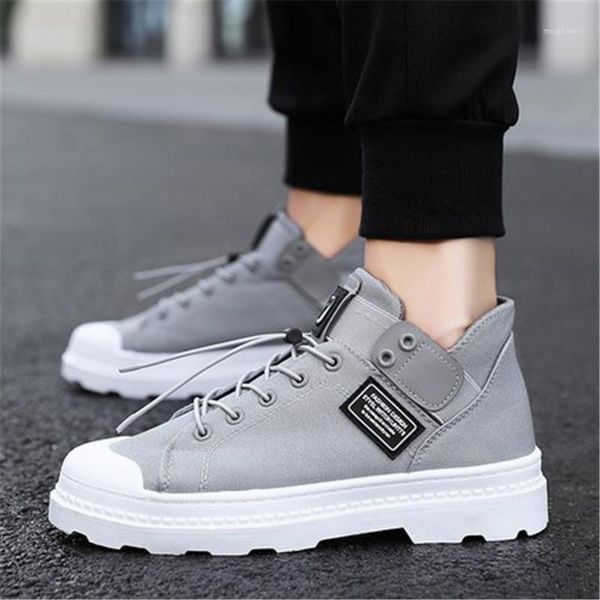 2020 spring autumn boots men canvas high shoes outdoor walking footwear lace-up casual sneakers man zapatos de hombre1, Black
2020 spring autumn boots men canvas high shoes outdoor walking footwear lace-up casual sneakers man zapatos de hombre1, Black