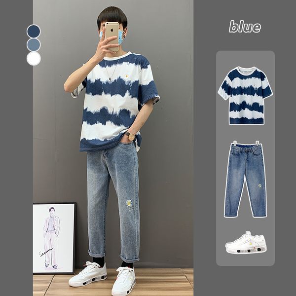 summer 2020 new tie dye polo shirt for men and women couples small chrysanthemum printed lapel half sleeve boys' fashion
summer 2020 new tie dye polo shirt for men and women couples small chrysanthemum printed lapel half sleeve boys' fashion