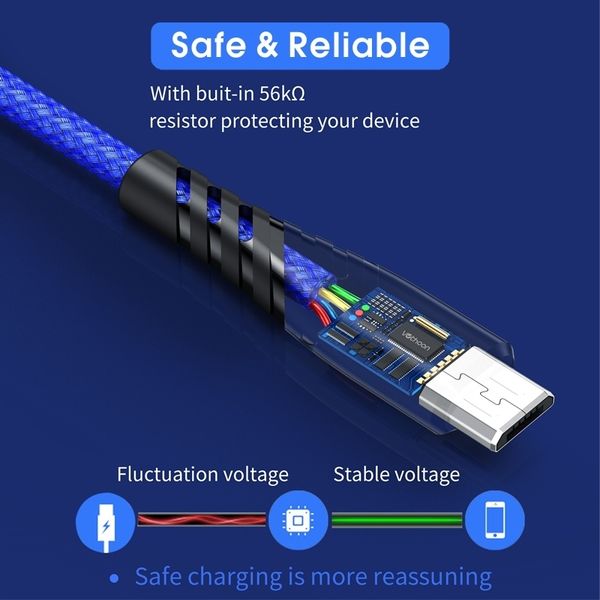3a vothoon fast charging micro data usb for samsung xiaomi huawei android mobile phone charger cable cord
3a vothoon fast charging micro data usb for samsung xiaomi huawei android mobile phone charger cable cord