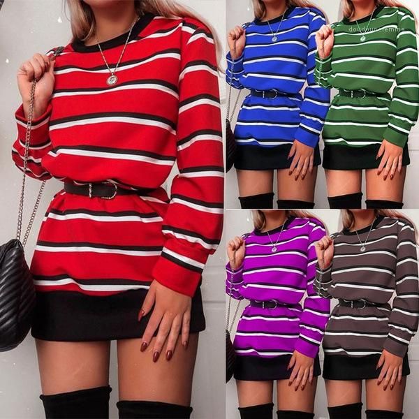 option clothing striped o-neck womens designer t-shirts loose spring autumn long sleeve women causal 5 colors, White
option clothing striped o-neck womens designer t-shirts loose spring autumn long sleeve women causal 5 colors, White