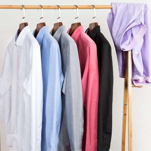 2019 new men's oxford fabric 100% cotton excellent comfortable slim fit button collar business men casual shirts 1, White;black
2019 new men's oxford fabric 100% cotton excellent comfortable slim fit button collar business men casual shirts 1, White;black