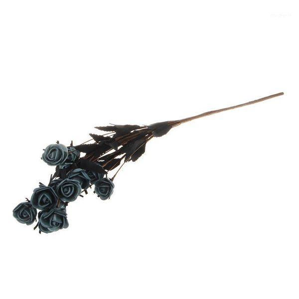 1 bouquet 15 heads artificial flower simulation rose fake silk flower for home wedding decoration(gray)50cm1
1 bouquet 15 heads artificial flower simulation rose fake silk flower for home wedding decoration(gray)50cm1