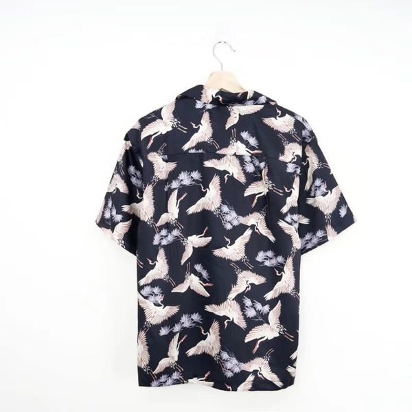 luxury european silk shirt crane printing comfortable loose shirt fashion men and women couple designer t-shirt hfwptx333, White;black
luxury european silk shirt crane printing comfortable loose shirt fashion men and women couple designer t-shirt hfwptx333, White;black