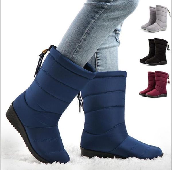 2020 waterproof snow boots women's cotton shoes ladies plus size plus velvet thick cotton boots, Black
2020 waterproof snow boots women's cotton shoes ladies plus size plus velvet thick cotton boots, Black