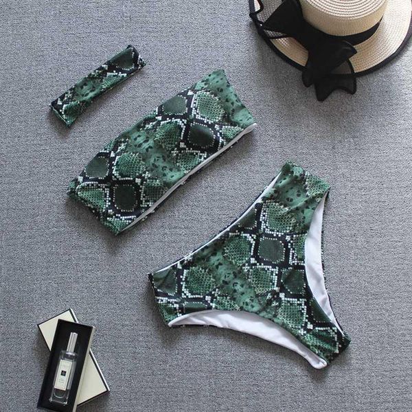 bikinis set women bikini snake print bandeau with choker female summer swimsuit swimwear bathing suit biquinis high waist1
bikinis set women bikini snake print bandeau with choker female summer swimsuit swimwear bathing suit biquinis high waist1