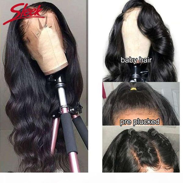 sleek remy 4x4 closure brazilian body wave 13x4 front human hair wigs for black women 360 lace frontal wig, Black;brown
sleek remy 4x4 closure brazilian body wave 13x4 front human hair wigs for black women 360 lace frontal wig, Black;brown