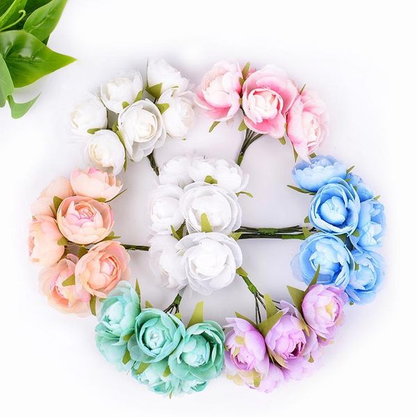 6pcs/lot organza silk rose artificial flowers handmade wreath gift scrapbook for wedding home decoration fake flower acc jllfao
6pcs/lot organza silk rose artificial flowers handmade wreath gift scrapbook for wedding home decoration fake flower acc jllfao