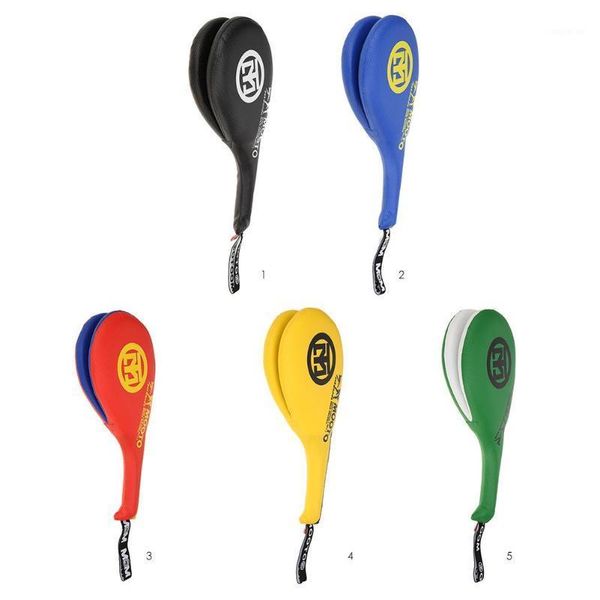 outdoor fitness equipment taekwondo foot target double kick pad durable boxing sanda training hand punching bag for kids1
outdoor fitness equipment taekwondo foot target double kick pad durable boxing sanda training hand punching bag for kids1
