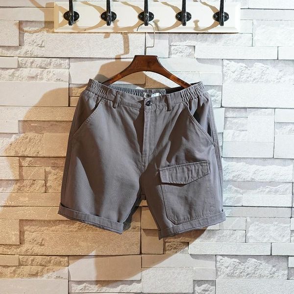 men's shorts men summer casual beach loose fit cargo pockets solid color streetwear knee length male trousers zipper, White;black
men's shorts men summer casual beach loose fit cargo pockets solid color streetwear knee length male trousers zipper, White;black