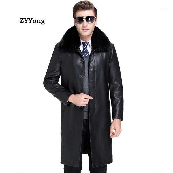 men's fur & faux winter fleece leather jacket men trench coat plus velvet warm pu fashion collar business leisure black windbreaker1
men's fur & faux winter fleece leather jacket men trench coat plus velvet warm pu fashion collar business leisure black windbreaker1