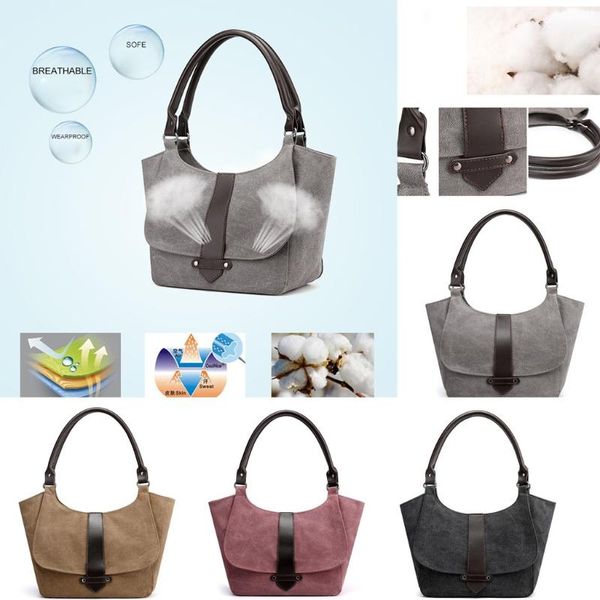 fashion women's retro solid color large capacity canvas handbag shoulder bag large capacity soft casual totel bag#g20
fashion women's retro solid color large capacity canvas handbag shoulder bag large capacity soft casual totel bag#g20