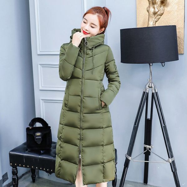 2021 newplus size women x-long jacket thick winter wram coat hooded collar slim female outwear chaquetas mujer j34j, Black
2021 newplus size women x-long jacket thick winter wram coat hooded collar slim female outwear chaquetas mujer j34j, Black