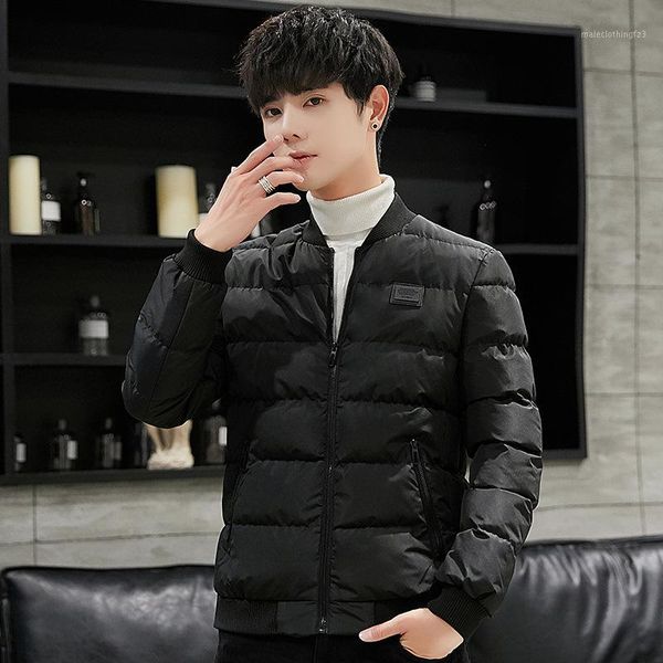 men's down & parkas 2021 fashion autumn and winter men's cotton short paragraph stand collar solid color jacket men1, Black
men's down & parkas 2021 fashion autumn and winter men's cotton short paragraph stand collar solid color jacket men1, Black