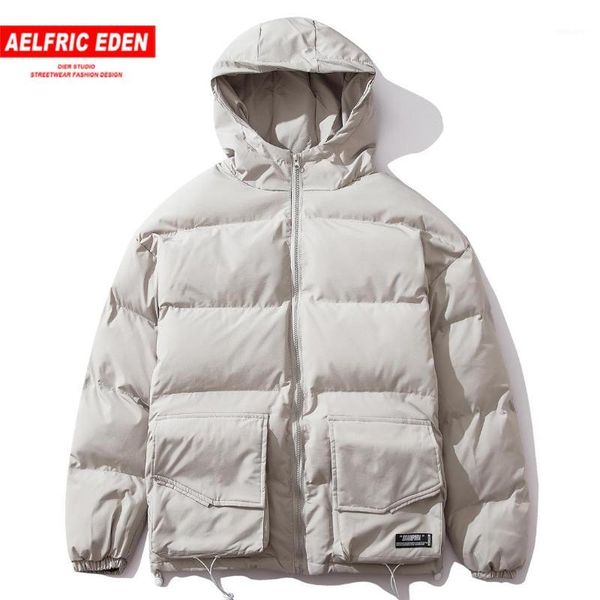 aelfric eden solid big pockets mens thick hooded parkas 2019 hip hop harajuku padded jacket streetwear casual windbreaker coats1, Black
aelfric eden solid big pockets mens thick hooded parkas 2019 hip hop harajuku padded jacket streetwear casual windbreaker coats1, Black