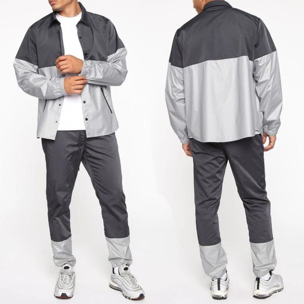 2020 new men's casual jacket suit outdoor sports cardigan pants men's quick drying tracksuit men sweatsuit clothing, Gray
2020 new men's casual jacket suit outdoor sports cardigan pants men's quick drying tracksuit men sweatsuit clothing, Gray