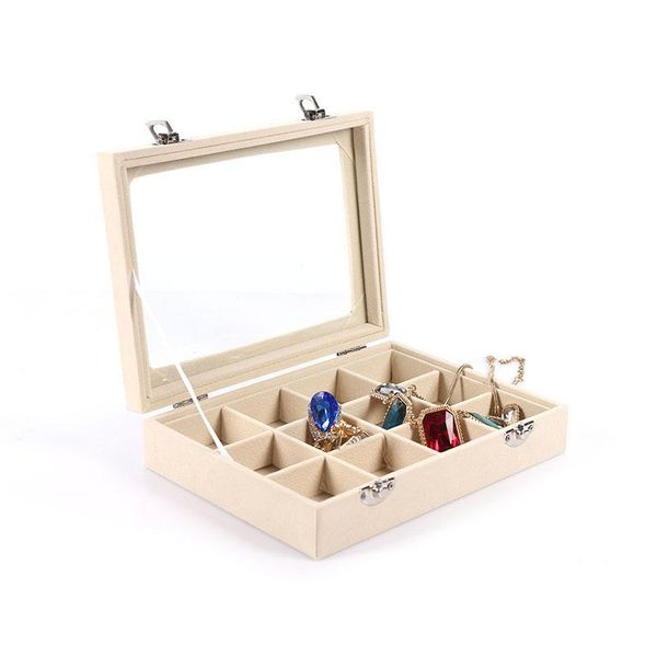 fashion 12 grids velvet jewelry box ring earring case necklace makeup holder case organizer women jewelry storage showcase, Pink;blue
fashion 12 grids velvet jewelry box ring earring case necklace makeup holder case organizer women jewelry storage showcase, Pink;blue