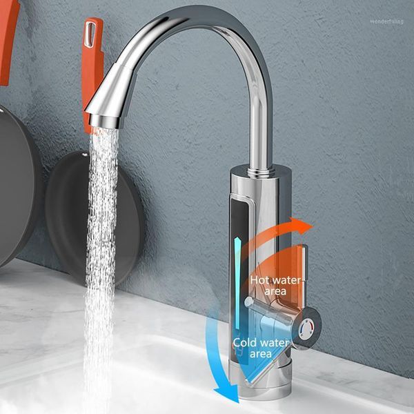 electric kitchen instant heating faucet heater cold dual-use tankless water quickly heating tap shower with led display eu1
electric kitchen instant heating faucet heater cold dual-use tankless water quickly heating tap shower with led display eu1
