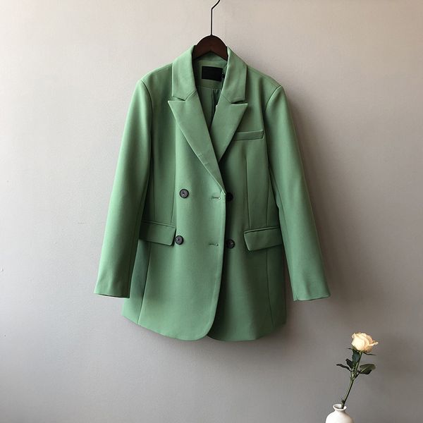 women spring blazer coat turn down collar long sleeve vintage coat casaco feminino for women elegant coat outerwear 201023, White;black
women spring blazer coat turn down collar long sleeve vintage coat casaco feminino for women elegant coat outerwear 201023, White;black