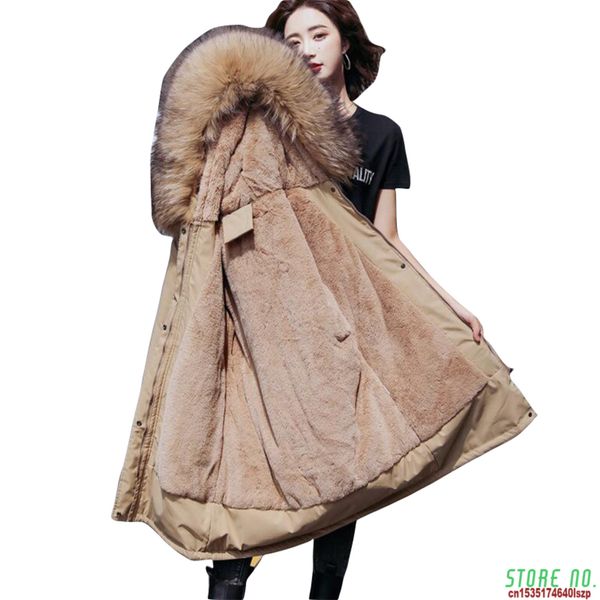 6xl large size fur lining down parka hooded coat female winter jacket for women warm long outwear, Black
6xl large size fur lining down parka hooded coat female winter jacket for women warm long outwear, Black