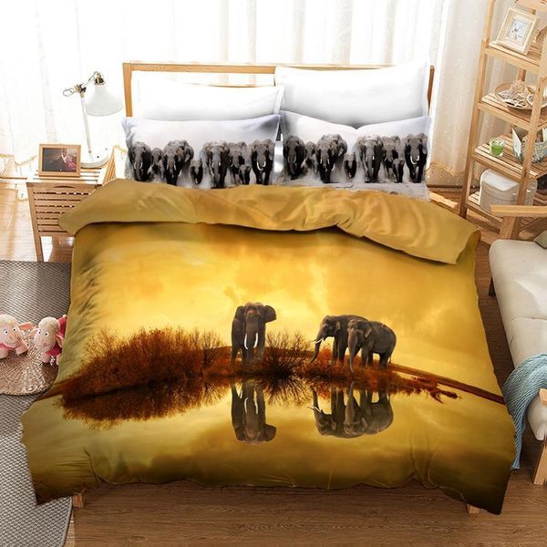 3d animal elephant print bedding set duvet covers pillowcases one piece comforter bedding sets bedclothes bed linen 051
3d animal elephant print bedding set duvet covers pillowcases one piece comforter bedding sets bedclothes bed linen 051