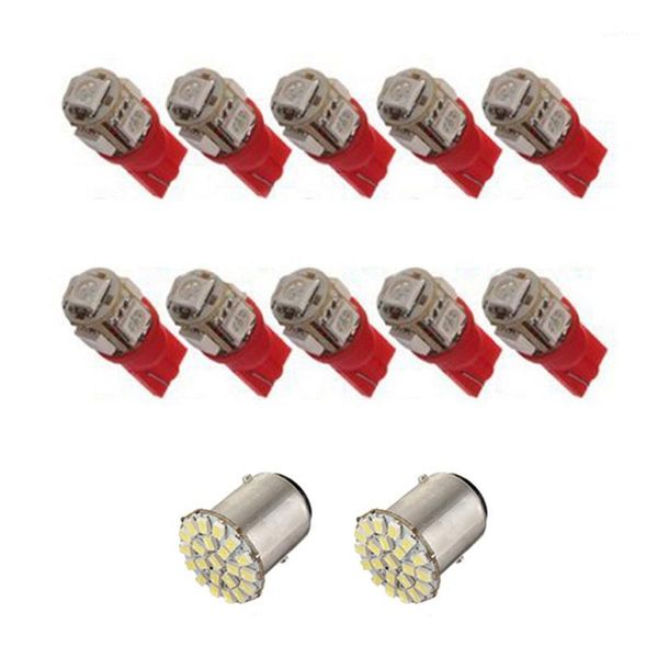 2x 1157 t25 s25 bay15d 22 smd led white bulb lamp with 10x t10 194 168 501 w5w culot 5 led smd bulb night red 12v1
2x 1157 t25 s25 bay15d 22 smd led white bulb lamp with 10x t10 194 168 501 w5w culot 5 led smd bulb night red 12v1