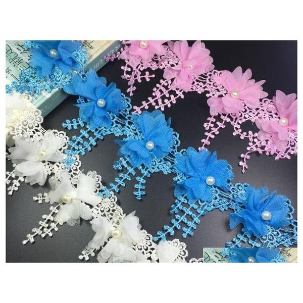 15yard pearl bead flower chiffion lace fabric trim ribbon for apparel sewing diy qyltzm garden2010
15yard pearl bead flower chiffion lace fabric trim ribbon for apparel sewing diy qyltzm garden2010