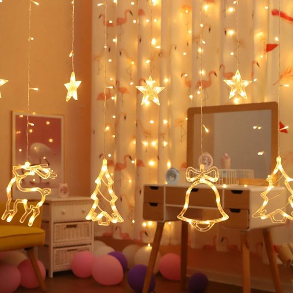 elk bell light string merry decoration for home 2020 christmas tree decor happy new year 2021 navidad noel gifts
elk bell light string merry decoration for home 2020 christmas tree decor happy new year 2021 navidad noel gifts