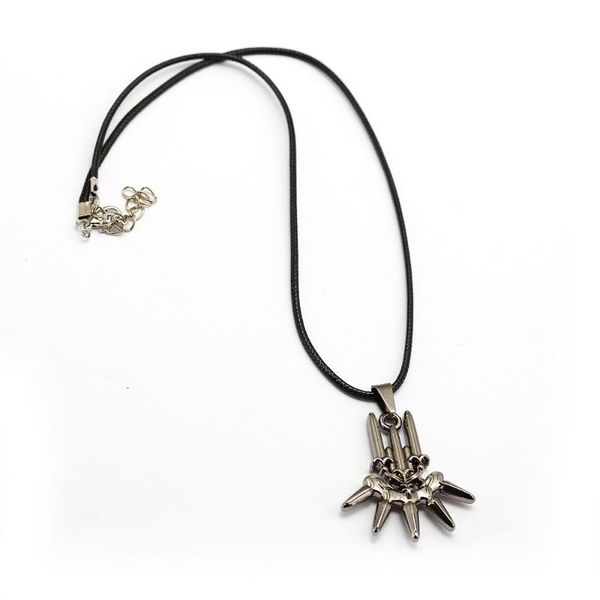 pendant necklaces nier automata necklace yorha logo metal rope chain choker women men charm gifts game jewelry, Silver
pendant necklaces nier automata necklace yorha logo metal rope chain choker women men charm gifts game jewelry, Silver