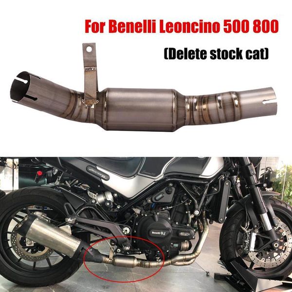 titanium alloy mid link pipe exhaust tube connect section delete stock catalyst for benelli leoncino 500 800 motorcycle1
titanium alloy mid link pipe exhaust tube connect section delete stock catalyst for benelli leoncino 500 800 motorcycle1