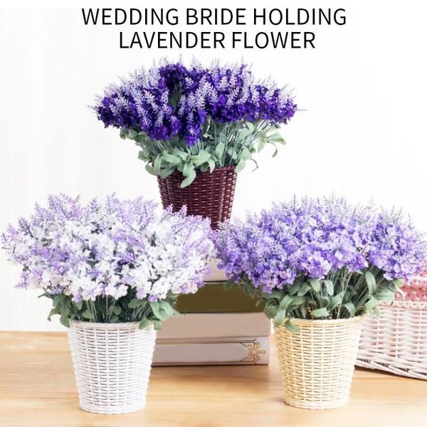 1 bundle romantic provence lavender wedding decorative flower vase for home decor artificial flowers grain christmas fake plant
1 bundle romantic provence lavender wedding decorative flower vase for home decor artificial flowers grain christmas fake plant