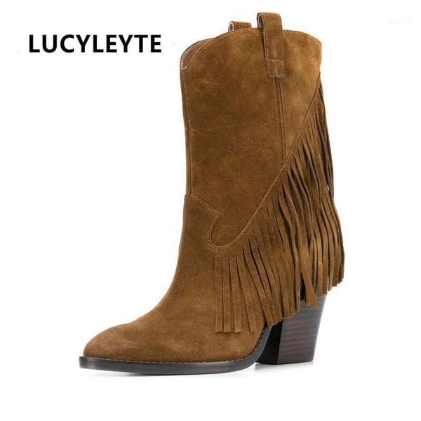 boots 2021 european and american style cow suede short round head tassel thick high heel retro ankle women1, Black
boots 2021 european and american style cow suede short round head tassel thick high heel retro ankle women1, Black