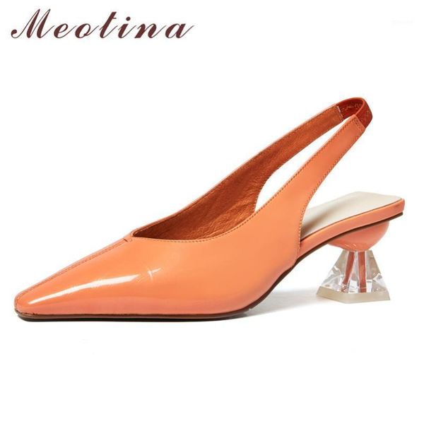 dress shoes meotina real leather high heel pumps slingbacks women square toe crystal strange style heels footwear female summer orange1, Black
dress shoes meotina real leather high heel pumps slingbacks women square toe crystal strange style heels footwear female summer orange1, Black